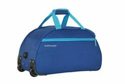 Kamiliant By American Tourister KAM Brio Polyester 52 Cms Blue Travel Duffle (KAM BRIO WHD 52cm - Blue) -TRAVELPRO Sales 31qnhJmbh2L