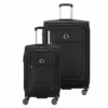 DELSEY Paris Softside Expandable Luggage With Spinner Wheels, Black. Large And Carry-On. 2 DELSEY Paris Softside Expandable Luggage With Spinner Wheels, Black. Large And Carry-On. -TRAVELPRO Sales 31wbbfJmNxL