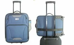 BoardingBlue 18" Frontier, Spirit, America Airlines Personal Item Under Seat Basic Luggage (navy)