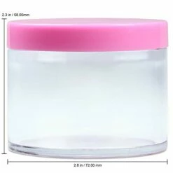 Beauticom 4 Oz. (120g/120ML, Quantity: 6 Pieces) Thick Wall Round Leak Proof Clear Acrylic Jars W/Lids For Beauty, Cream (6 Pieces (6 Jars + Lids Together), PINK) 17 Beauticom 4 Oz. (120g/120ML, Quantity: 6 Pieces) Thick Wall Round Leak Proof Clear Acrylic Jars W/Lids For Beauty, Cream (6 Pieces (6 Jars + Lids Together), PINK) -TRAVELPRO Sales 31xgahhmhCL