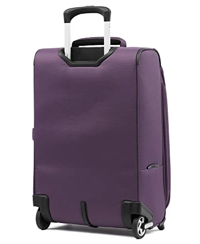 Travelpro Skypro Lightweight Airline Size Carry On Luggage Trolley Suitcase (Orchid Purple, 22" Expandable Rollaboard) 8 Travelpro Skypro Lightweight Airline Size Carry On Luggage Trolley Suitcase (Orchid Purple, 22" Expandable Rollaboard) - Image 6