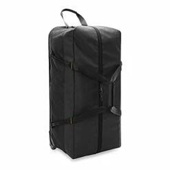 Briggs & Riley Extra Large Softside 2-Wheel Rolling Duffel, Black, 32"