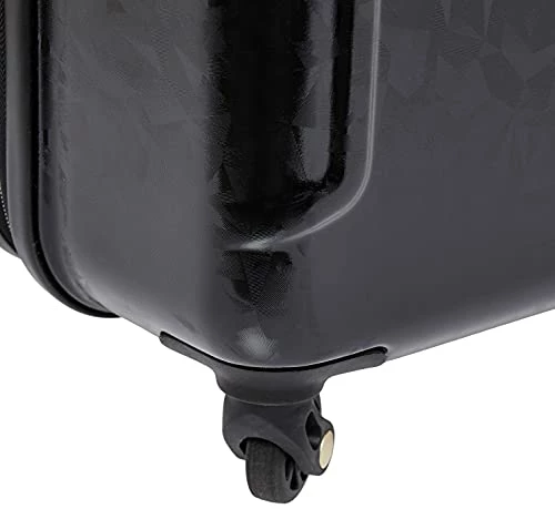 American Tourister Belle Voyage Hardside Luggage With Spinner Wheels, Black, Checked-Medium 25-Inch 7 American Tourister Belle Voyage Hardside Luggage With Spinner Wheels, Black, Checked-Medium 25-Inch - Image 5