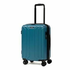 NONSTOP Luggage Expandable Spinner Wheels Hard Side Shell Travel Suitcase Set 3 Piece Lightweight With TSA Lock And Double USB Port, NEW YORK Collection (Teal, 3-Piece Set (20/24/28) W/Power Bank) -TRAVELPRO Sales 31yxfAGMskL