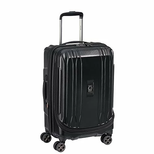 DELSEY Paris Eclipse DLX Expandable Luggage With Spinner Wheels, Black, Carry-on 21 Inch 3 DELSEY Paris Eclipse DLX Expandable Luggage With Spinner Wheels, Black, Carry-on 21 Inch