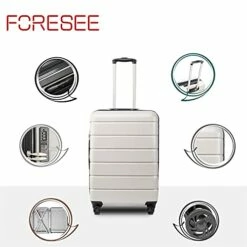 3 Piece Set Luggage Sets Women Men Teens Travel Suitcase With Lightweight TSA Lock Spinner, Home Outdoor Carry On Luggage With 4 Double Silent Wheels Adjustable Handle 20in 24in 28in, White 15 3 Piece Set Luggage Sets Women Men Teens Travel Suitcase With Lightweight TSA Lock Spinner, Home Outdoor Carry On Luggage With 4 Double Silent Wheels Adjustable Handle 20in 24in 28in, White -TRAVELPRO Sales 41 tV P4NiS