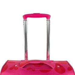 Cloe By Agatha Ruiz De La Prada Checked Medium 24" Inch Luggage With 360º-spinner Wheels In Magenta Color -TRAVELPRO Sales 4109IBYJImS