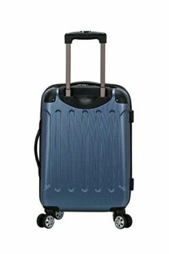 Rockland London Hardside Spinner Wheel Luggage, Blue, Carry-On 20-Inch -TRAVELPRO Sales 410XwiB9sHL