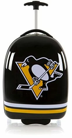 Heys America NHL Officially Licensed Wheeled Luggage (Pittsburg Penguins, 18-Inch) -TRAVELPRO Sales 410Zim PdFL