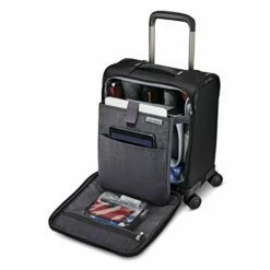 Samsonite Silhouette 16 Underseat Spinner Carry On (Obsidian) -TRAVELPRO Sales 410eE FjT4L 5368636d e36c 464e a090 6118a4243cfe