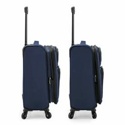 U.S. Traveler Anzio Softside Expandable Spinner Luggage, Navy, Carry-on 22-Inch 9 U.S. Traveler Anzio Softside Expandable Spinner Luggage, Navy, Carry-on 22-Inch -TRAVELPRO Sales 4116dXkyMHL