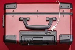 Andiamo Classico Suitcase With Built-in TSA Lock - Zipperless 20 Inch Hardside Carry On Bag- Lightweight (ABS+PC) Luggage With 8-Rolling Spinner Wheels (Red Ruby) -TRAVELPRO Sales 411XIgieW7L