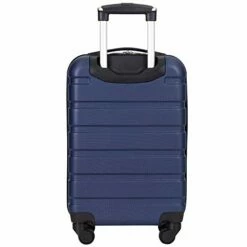 Wrangler Hardside Carry-On Spinner Luggage, Navy Blue, 20-Inch -TRAVELPRO Sales 411Xpa5LBYL