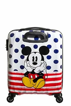 American Tourister Disney Legends - Spinner S - Kids Luggage, 55 Cm, 36 L, Multicolour (Mickey Dots) -TRAVELPRO Sales 411hC3rAaZS