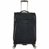 Kenneth Cole Reaction Women's Chelsea Luggage Chevron Softside 8-Wheel Spinner Expandable Suitcase Collection, Black, 24-Inch Checked 1 Kenneth Cole Reaction Women's Chelsea Luggage Chevron Softside 8-Wheel Spinner Expandable Suitcase Collection, Black, 24-Inch Checked -TRAVELPRO Sales 412 ciBVOL