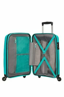 American Tourister Bon Air - Spinner 55 Cm, 31.5 Liters, Cabin Luggage, Deep Turquoise -TRAVELPRO Sales 412m6LSDg4L