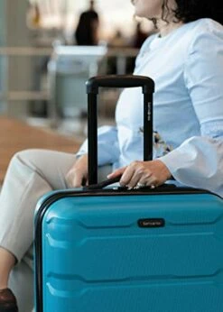 Samsonite Omni PC Hardside Expandable Luggage With Spinner Wheels, Carry-On 20-Inch, Caribbean Blue 12 Samsonite Omni PC Hardside Expandable Luggage With Spinner Wheels, Carry-On 20-Inch, Caribbean Blue -TRAVELPRO Sales 413ZRuy3ynL