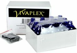 Vivaplex, 12, Cobalt Blue, 4 Oz Glass Bottles, With Lids -TRAVELPRO Sales 414eqBMbjdL