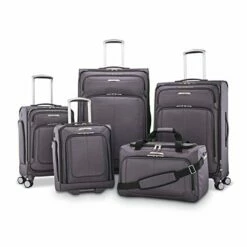 Samsonite SoLyte DLX Underseat Wheeled Carry-On (Mineral Grey) 10 Samsonite SoLyte DLX Underseat Wheeled Carry-On (Mineral Grey) -TRAVELPRO Sales 4157X348 2BpL