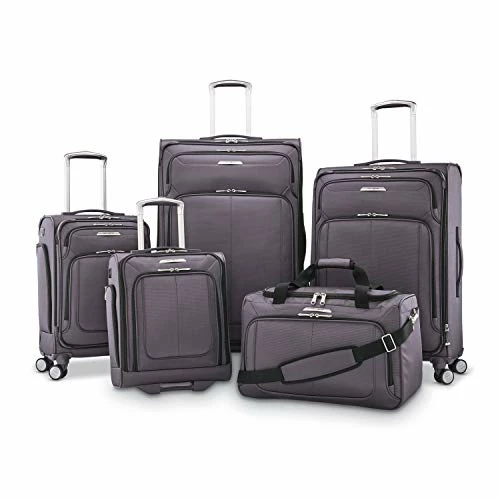 Samsonite SoLyte DLX Underseat Wheeled Carry-On (Mineral Grey) 5 Samsonite SoLyte DLX Underseat Wheeled Carry-On (Mineral Grey) - Image 3