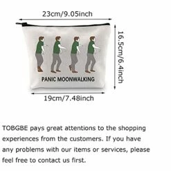 TOBGBE New Girl TV Show Inspired Gift Nick Miller Novelty Makeup Bag New Girl TV Show Fans Gift New Girl Merchandise Panic Moonwalk (Panic Moonwalk) -TRAVELPRO Sales 415FAZ87J5L
