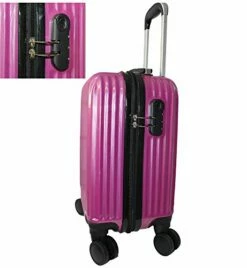 BoardingBlue China-US Airlines Spinner Free Carry On Under Seat Personal Item (Pink) -TRAVELPRO Sales 416zJ0kBueL