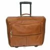 Piel Leather Traveler Garment Bag On Wheels In Saddle -TRAVELPRO Sales 4171gctSUkL