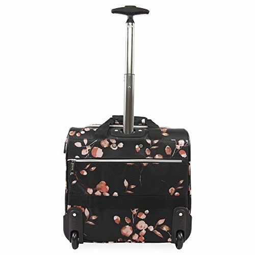 BEBE Women's Valentina-Wheeled Under The Seat Carry-on Bag, Floral Branch, One Size 8 BEBE Women's Valentina-Wheeled Under The Seat Carry-on Bag, Floral Branch, One Size - Image 6