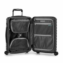 Traveler's Choice Archer Polycarbonate Hardside Spinner Luggage Set, Black, Carry-On 21-Inch -TRAVELPRO Sales 417F2r6gX5L