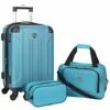 Travelers Club Sky+ Luggage Set, Teal, 3 Piece -TRAVELPRO Sales 417Z9I8RcHL