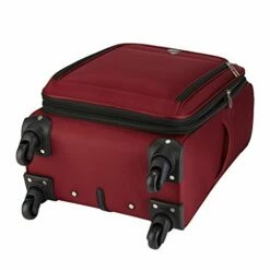 Travelers Club Monterey Softside Spinner Luggage, Red, Carry-On 18-Inch -TRAVELPRO Sales 417xYM3PDKL