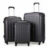 Sandinrayli 3 Pcs Luggage Set, Lightweight & Durable Travel Suitcase With Spinner Wheels, 20” 24” 28” Hardside Spinner Set 2 Sandinrayli 3 Pcs Luggage Set, Lightweight & Durable Travel Suitcase With Spinner Wheels, 20” 24” 28” Hardside Spinner Set -TRAVELPRO Sales 4182UKV6I3L