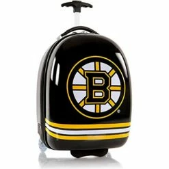 Heys America NHL Officially Licensed Wheeled Luggage (Boston Bruins, 18-Inch) -TRAVELPRO Sales 418BNa3NsxL