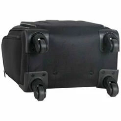 Kenneth Cole Reaction Rugged Roamer 18" Lightweight 4-Wheel Spinner 14.1" Laptop & Tablet Business Underseater Carry-On, Black -TRAVELPRO Sales 418X82JPaWL