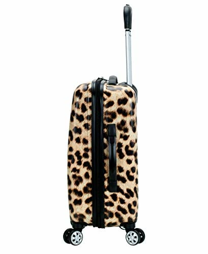 Rockland Safari Hardside Spinner Wheel Luggage, Leopard, Carry-On 20-Inch 14 Rockland Safari Hardside Spinner Wheel Luggage, Leopard, Carry-On 20-Inch - Image 12