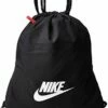NIKE Heritage Gym Sack - 2.0, Black/Black/White, Misc -TRAVELPRO Sales 418 ryrVjhL