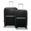Samsonite Freeform Hardside Expandable With Double Spinner Wheels, Black, 2-Piece Set (21/28) -TRAVELPRO Sales 4199BtbcTRL