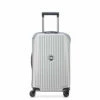 DELSEY Paris Securitime Expandable Luggage With Spinner Wheels, Silver, Carry-On 19 Inch -TRAVELPRO Sales 41B2K HwMGL