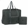 For Spirit Airlines Foldable Travel Duffel Bag Tote Carry On Luggage Sport Gym Duffle For Men And Women (Dark Grey)