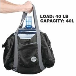 Wandf Foldable Travel Duffel Bag Luggage Sports Gym Water Resistant Nylon, Black -TRAVELPRO Sales 41CP61zVQUL