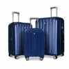 FOCHIER 3 Piece Hardshell Luggage Set, Expandable Hardside Lightweight Fashion PC+ABS Suitcase With Spinner Wheels & TSA Lock (20/24/28), Blue 1 FOCHIER 3 Piece Hardshell Luggage Set, Expandable Hardside Lightweight Fashion PC+ABS Suitcase With Spinner Wheels & TSA Lock (20/24/28), Blue -TRAVELPRO Sales 41CXBNkuF3S
