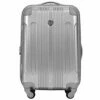 Travelers Club Polaris Hardside Metallic Spinner Luggage, Silver, Carry-On 20-Inch -TRAVELPRO Sales 41Ci6DaqM8L