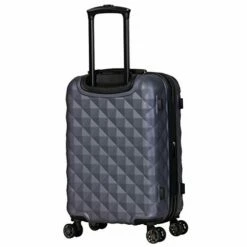 Kenneth Cole Reaction Diamond Tower Luggage Collection Lightweight Hardside Expandable 8-Wheel Spinner Travel Suitcase, Smokey Purple, 20-Inch Carry On -TRAVELPRO Sales 41Ckgv8f3LL