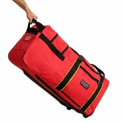 Rolling Firefighter Gear Bag Fireman Equipment Duffel With Wheels Paramedic Wheeled Travel Bags Helmet Pocket -TRAVELPRO Sales 41CxXrkV38L
