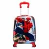 WCK Travel Kid's Luggage 18inch Carry On Hard Side Upright Cartoon Spinner Luggage Rolling (spiderman) -TRAVELPRO Sales 41DAbElrXUL