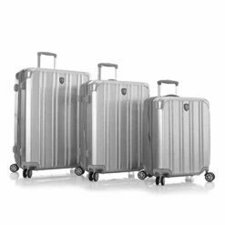 Heys America DuoTrak Spinner Luggage (Silver, One Size)