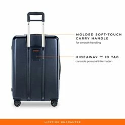 Briggs & Riley Sympatico Hardside Medium Spinner Luggage, Matte Navy, 27-Inch Checked -TRAVELPRO Sales 41DKRJZSFvL