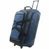 Wrangler Wesley Rolling Duffel Bag, Navy Blue, Large 30-Inch -TRAVELPRO Sales 41DKopt UJL
