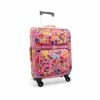 Bixbee Kids Luggage, Kids Luggage With Wheels For Girls & Boys With Telescoping Pullout Handle, Strap And Pockets- Lightweight Kids Suitcase & Carry On Bag For Airport, Travel, Overnight In Pink -TRAVELPRO Sales 41DNhSBPg0S