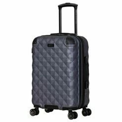 Kenneth Cole Reaction Diamond Tower Luggage Collection Lightweight Hardside Expandable 8-Wheel Spinner Travel Suitcase, Smokey Purple, 20-Inch Carry On -TRAVELPRO Sales 41DvheAfmtL